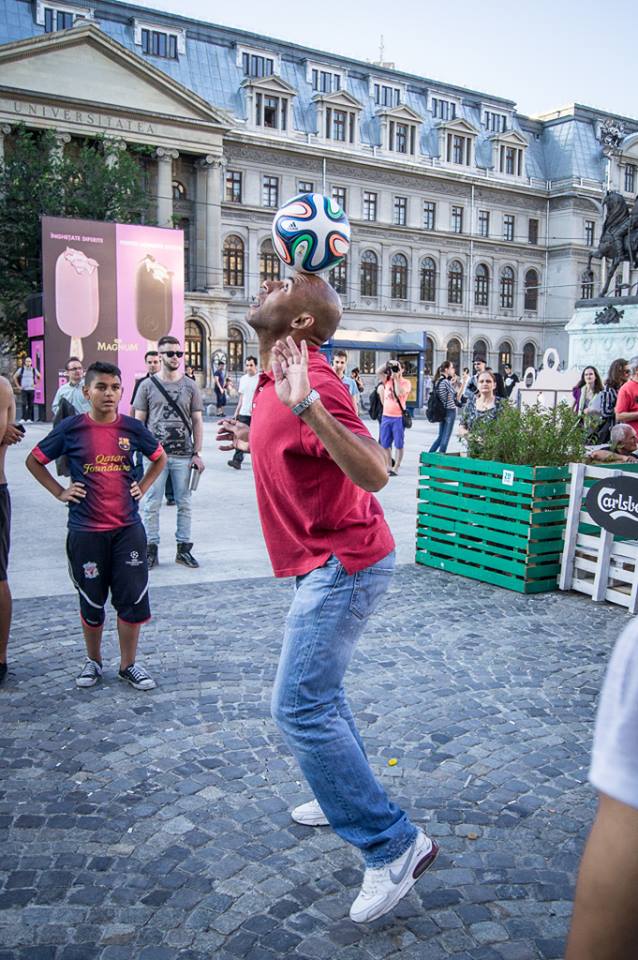 FOTO&VIDEO/ Spectacol la ”Poiana Urbană”, cu Alex Stan și Falemi. Scheme nemaivăzute!