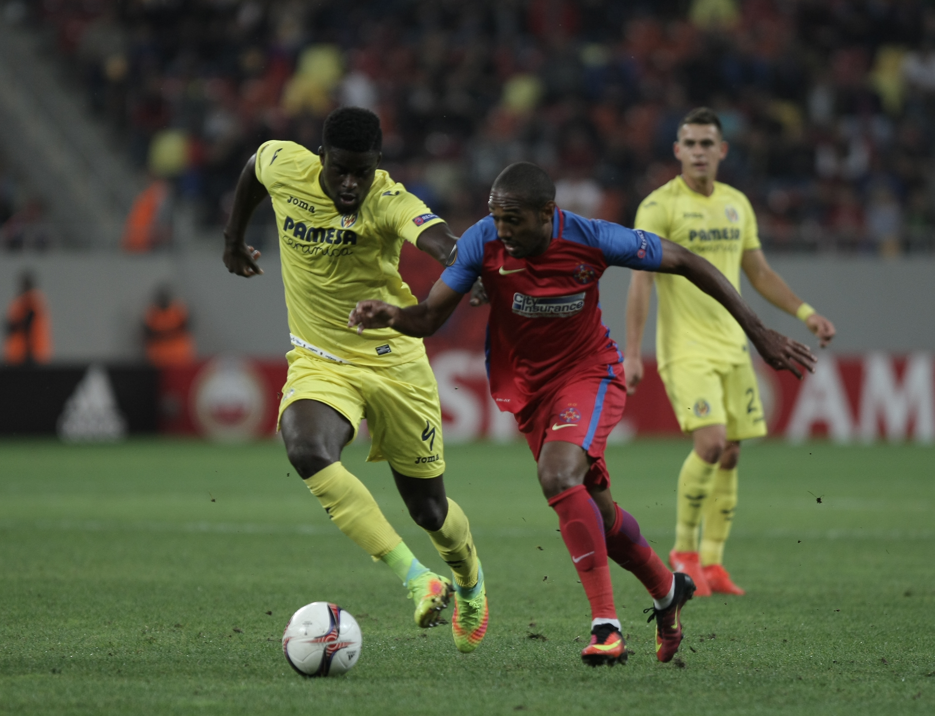 Liga Europa: Steaua - Villarreal 1-1, Zurich - Osmanlîspor 2-1. Muniru a egalat, după ce Borre a deschis scorul. Penalty nedat românilor | LIVE BLOG & VIDEO & GALERIE FOTO
