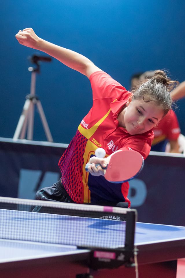 Echipa de tenis de masă junioare a României a câștigat aurul european la Zagreb. Record pentru Adina Diaconu