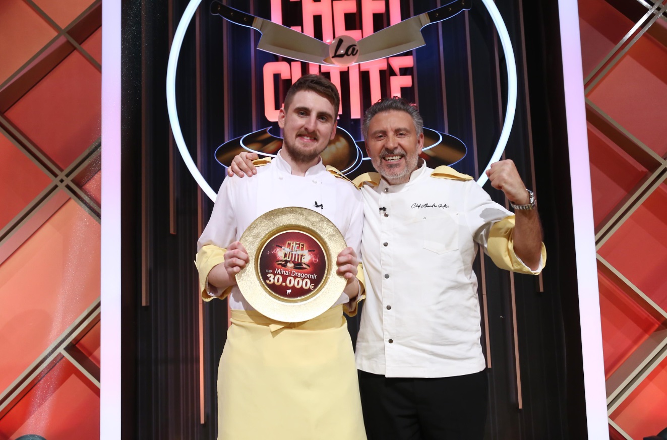 Mihai Dragomir a câștigat „Chefi la cuțite” 2024, sezonul 13. Concurentul a făcut parte din echipa lui chef Alexandru Sautner