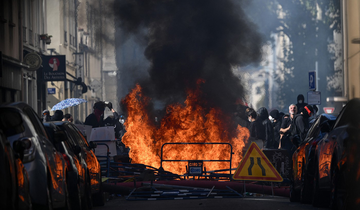 Studenții francezi continuă protestele în Franța