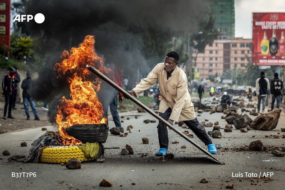 Kenya fuel protests paralyse Nairobi as transport strike disrupts East Africa trade