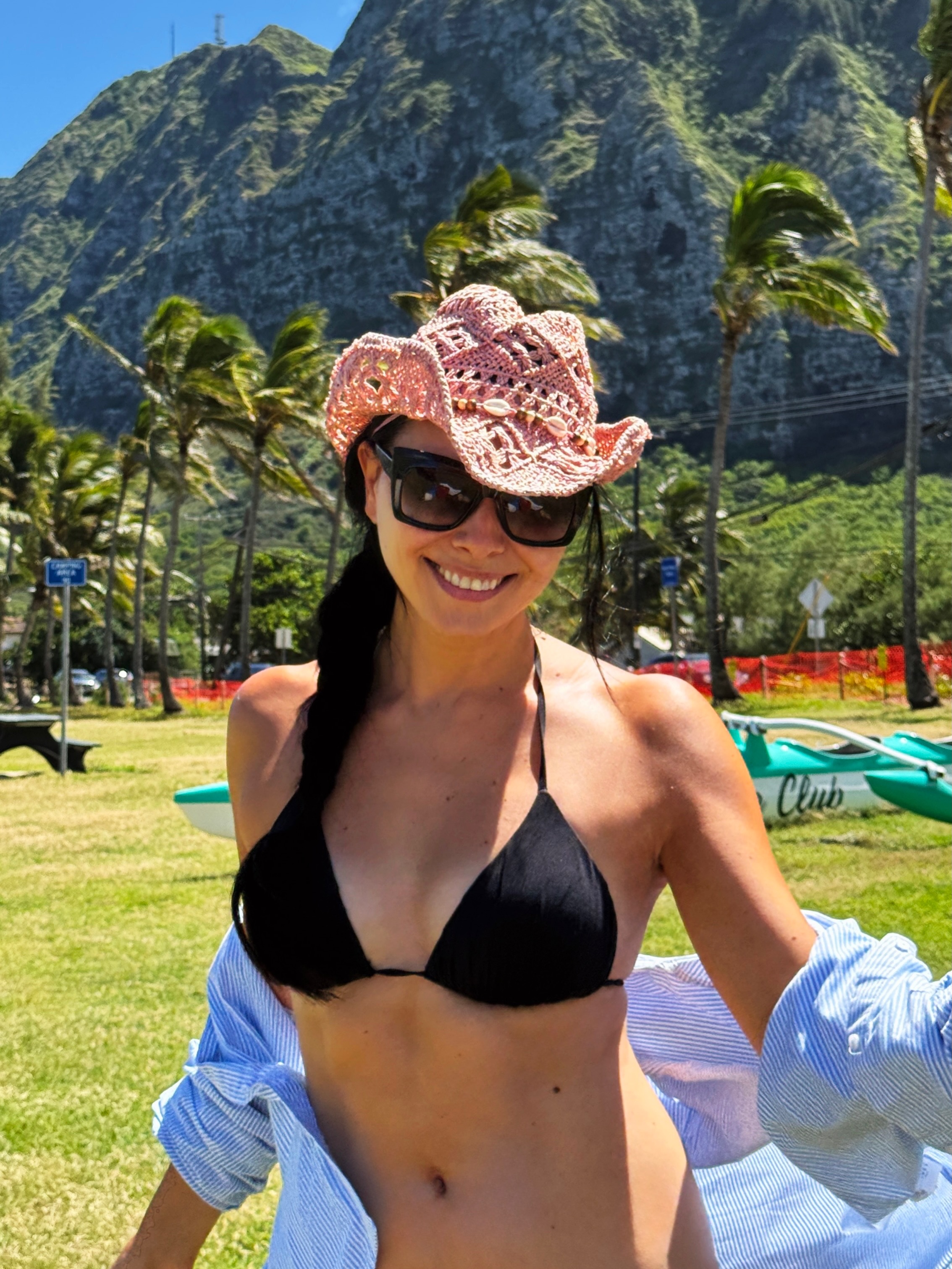 Corina Caragea în Hawaii (Honolulu - Waikiki)