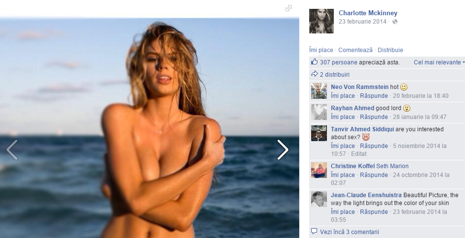 Charlotte, fata pasionată de sport! E model, te topești când te uiți la el / GALERIE FOTO HOT
