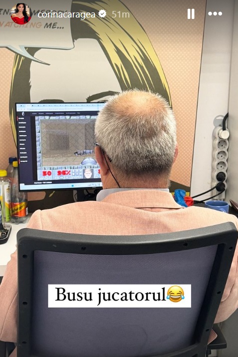 Ce face Florin Busuioc în culisele Știrilor Pro TV. Corina Caragea l-a dat de gol: „Busu jucătorul”