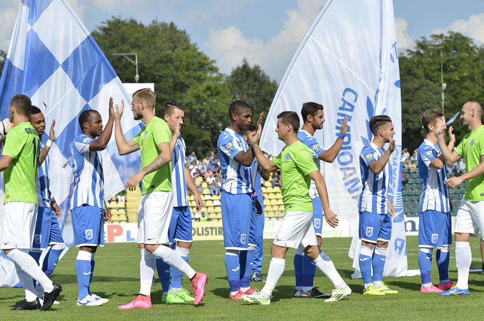 LIGA I: CSU CRAIOVA - CSMS IAȘI 2-0. ^Bawab i-a arătat lui Keșeru cum trebuia să execute lovitura liberă din meciul cu Ungaria / FOTO ÎN ARTICOL