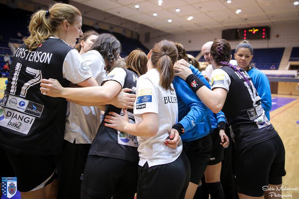 CSM București, la un pas de al doilea titlul consecutiv. ”Tigroaicele” își află vineri adversarul din semfinalele Final Four-ului Ligii FOTO