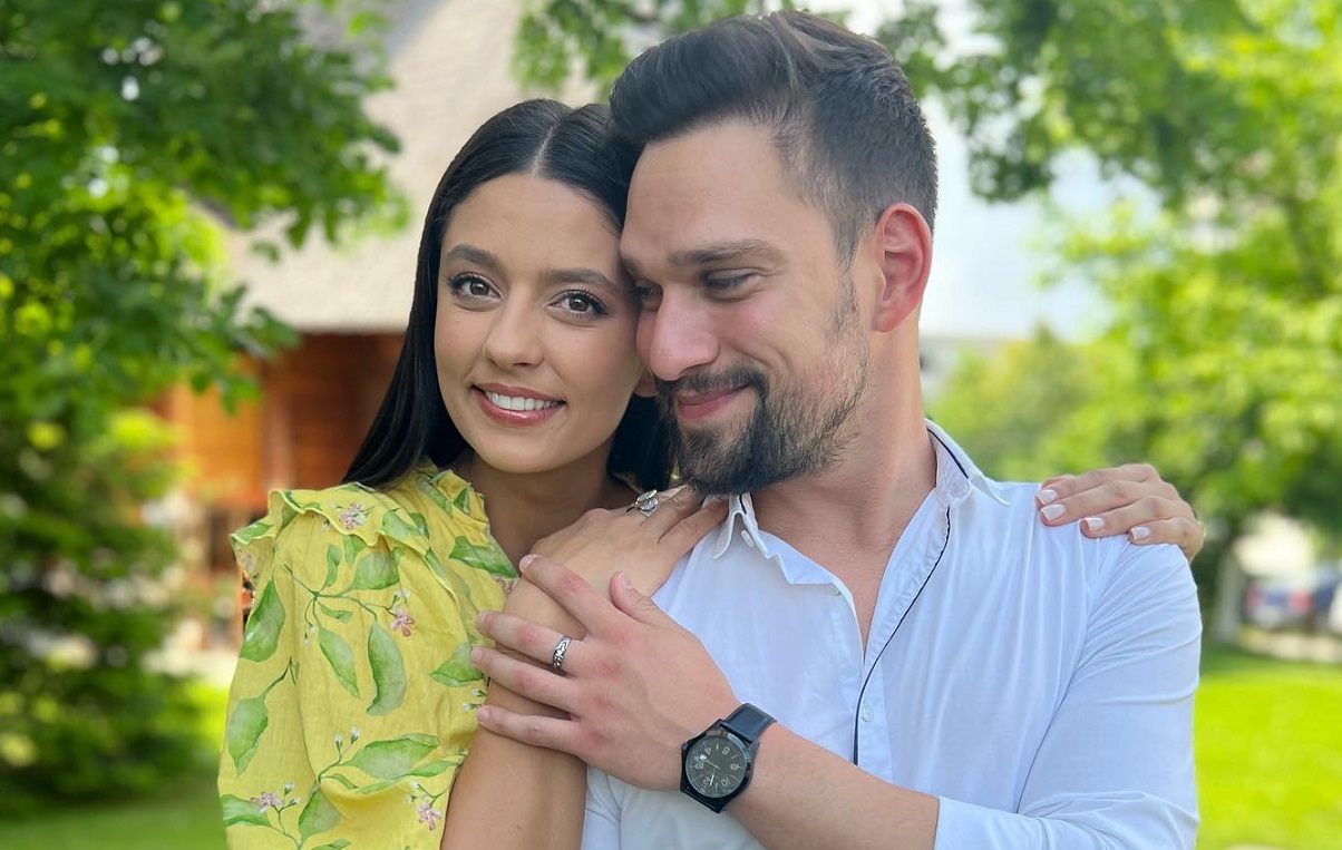 Cum au apărut Vlad Gherman și Oana Moșneagu la nunta lui Alexandru Papadopol cu Cristiana Luca. Au atras atenția cu gestul făcut față de mireasă