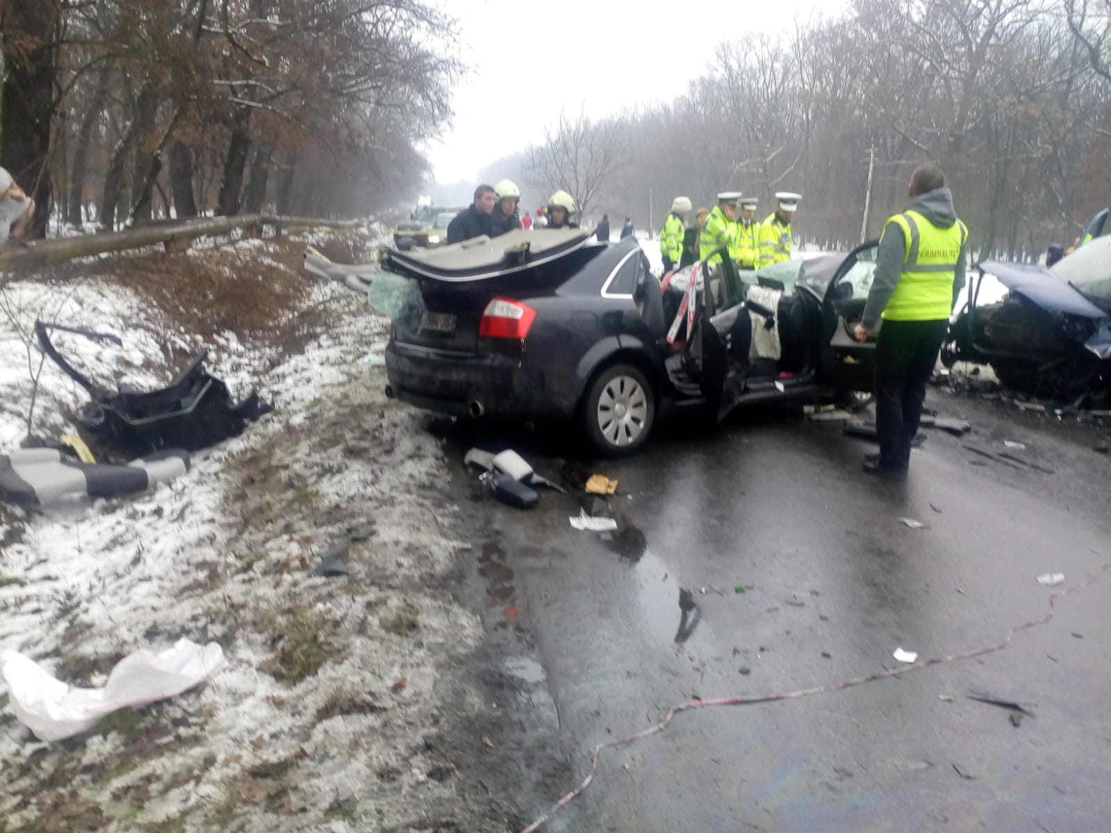 Grav accident rutier lângă Reghin, soldat cu doi morți și cinci răniți
