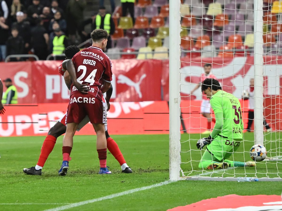 Dinamo a câștigat cu Rapid în Superligă și i-a scos pe giuleșteni din lupta pentru titlu