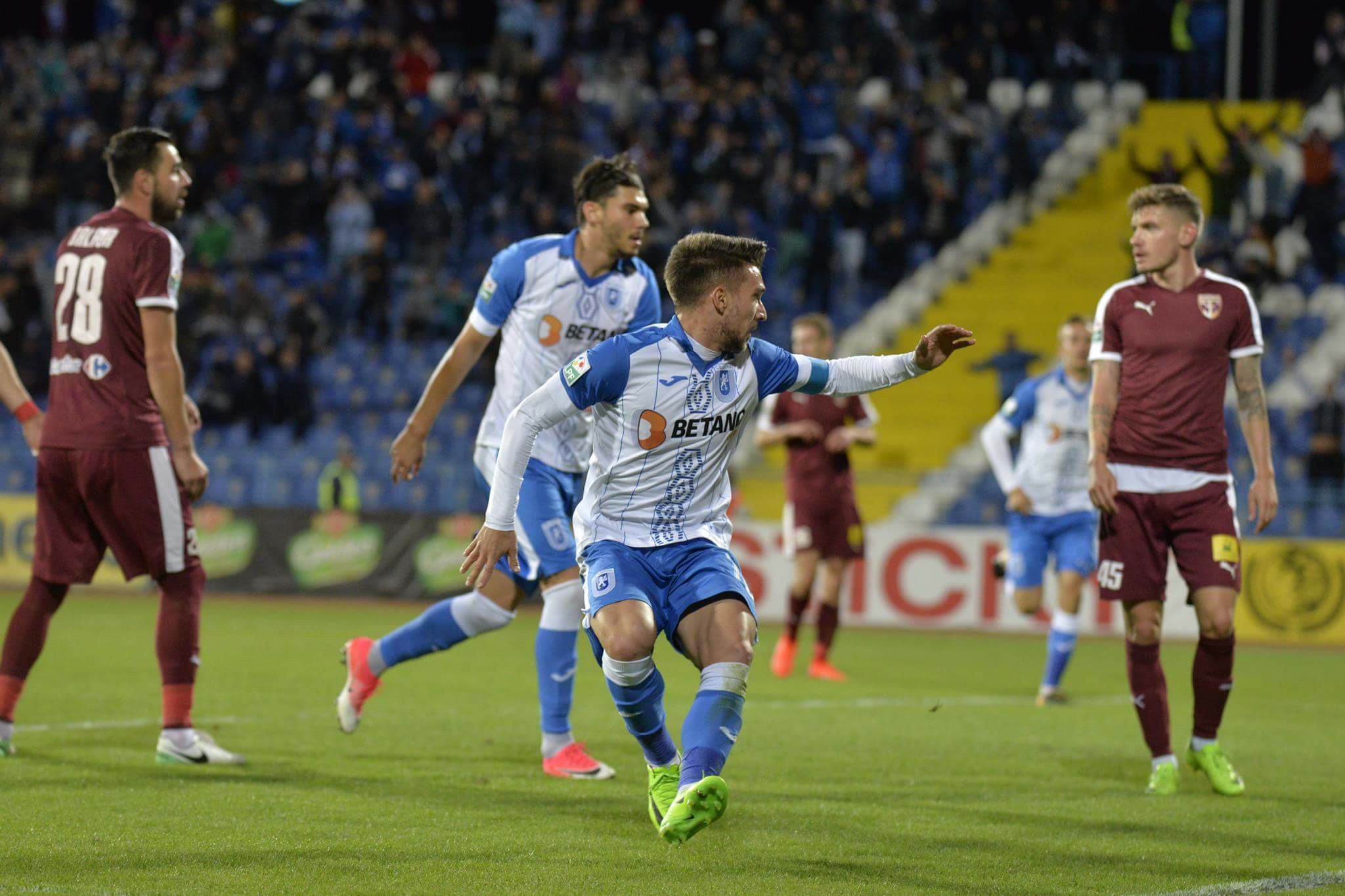 Liga 1, etapa 12. CS U Craiova - FC Voluntari 1-1. Scandal după meci: "S-au luat de noi". Mititelu a pierdut definitiv "leul", culorile şi palmaresul  / VIDEO
