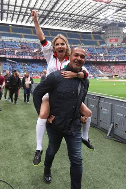 Ruud Gullit, călărit pe ”San Siro” de Geri Halliwell, fostă componentă Spice Girls