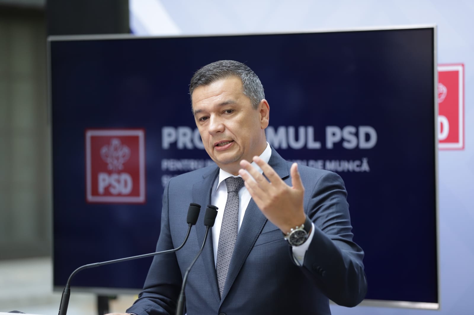 Grindeanu a prezentat programul PSD pentru relansarea economică printr-o săgeată la Bolojan: „Am văzut, de la cel mai ridicat nivel al statului, că nu avem un plan de țară”