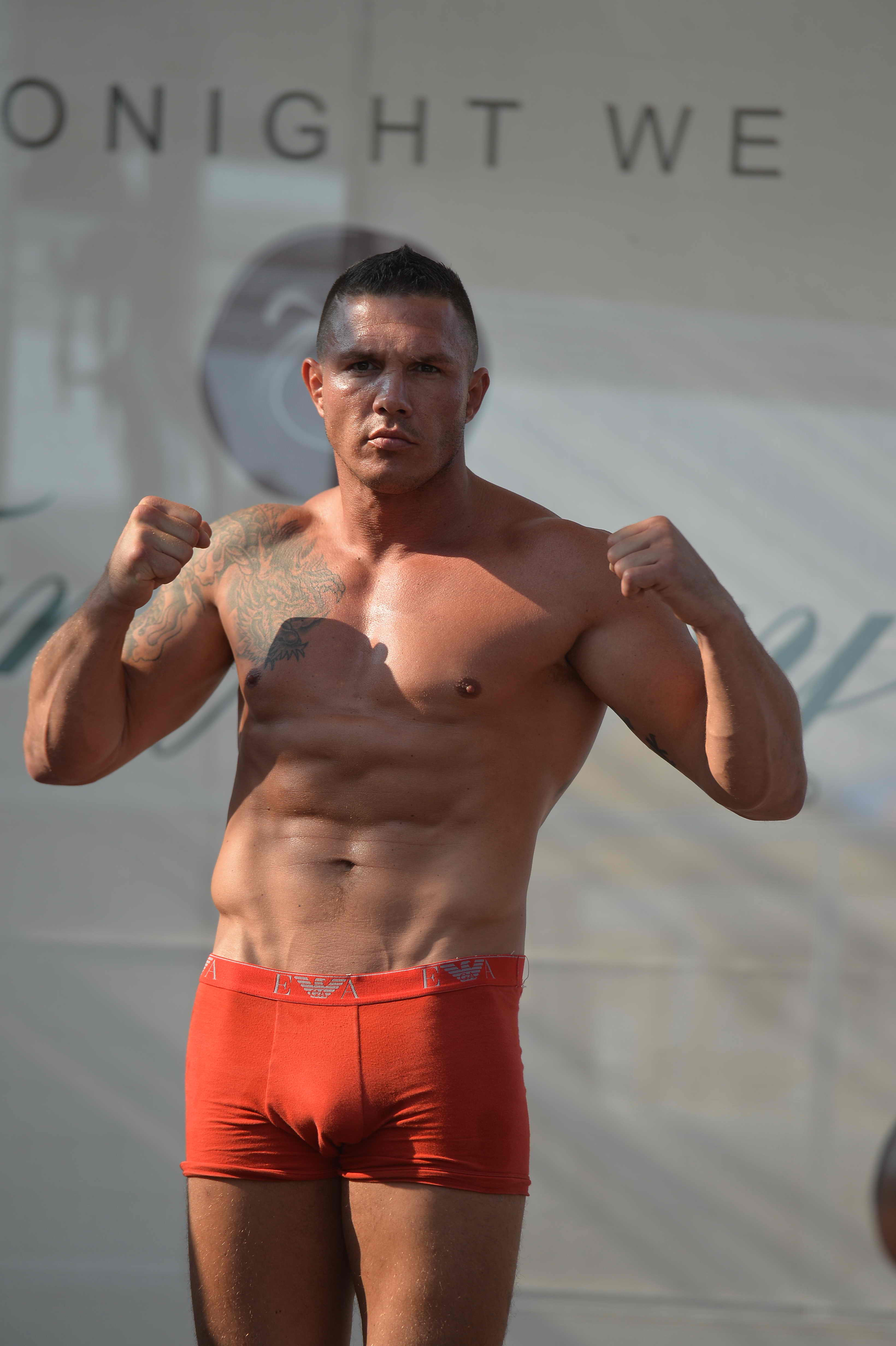 Luptătorii de la Superkombat Mamaia au trecut cu bine de proba cântarului / GALERIE FOTO