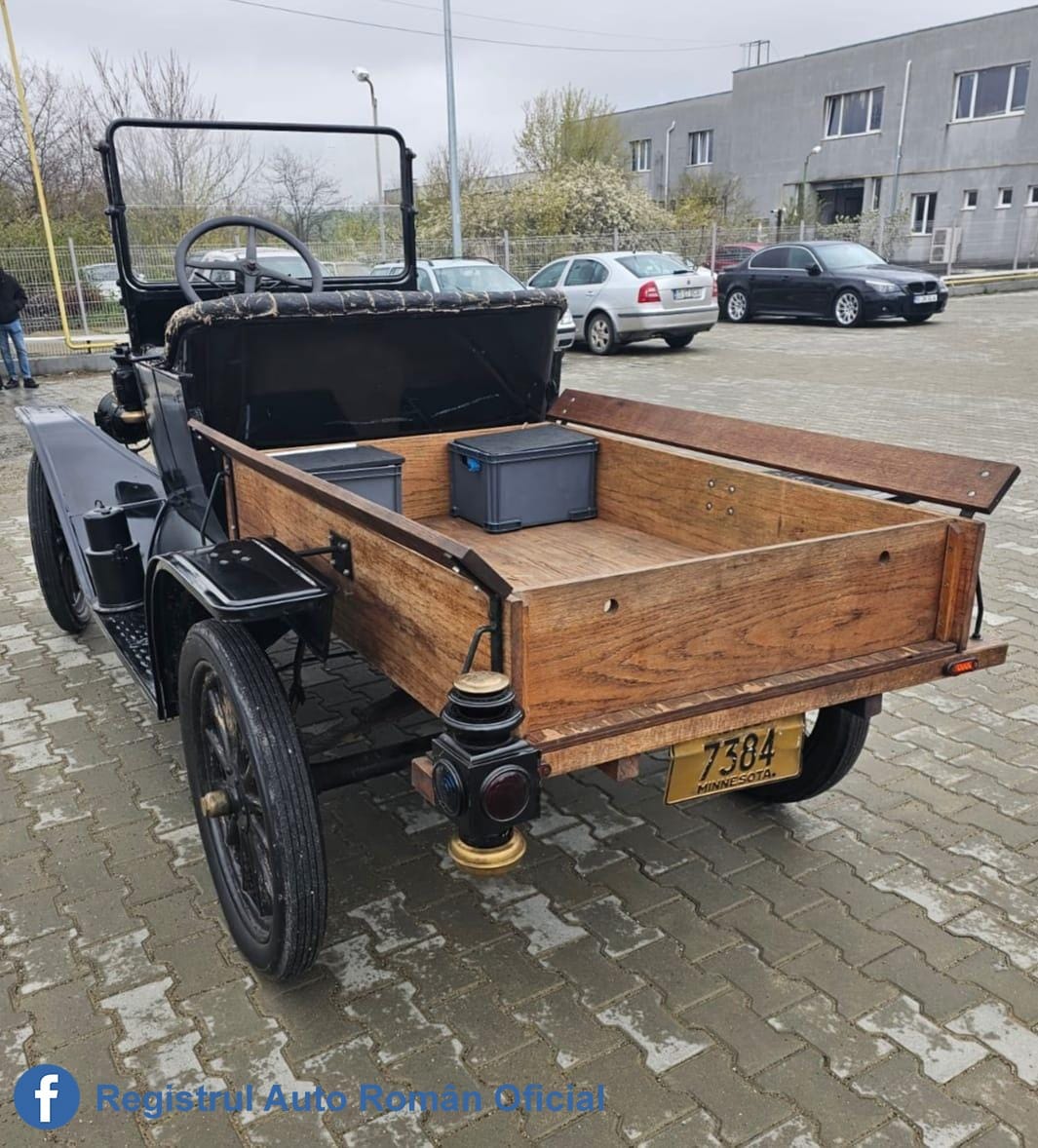Un Ford T din anul 1914 a fost adus la RAR Iași pentru omologare: „Nu știm dacă are kilometrii reali”
