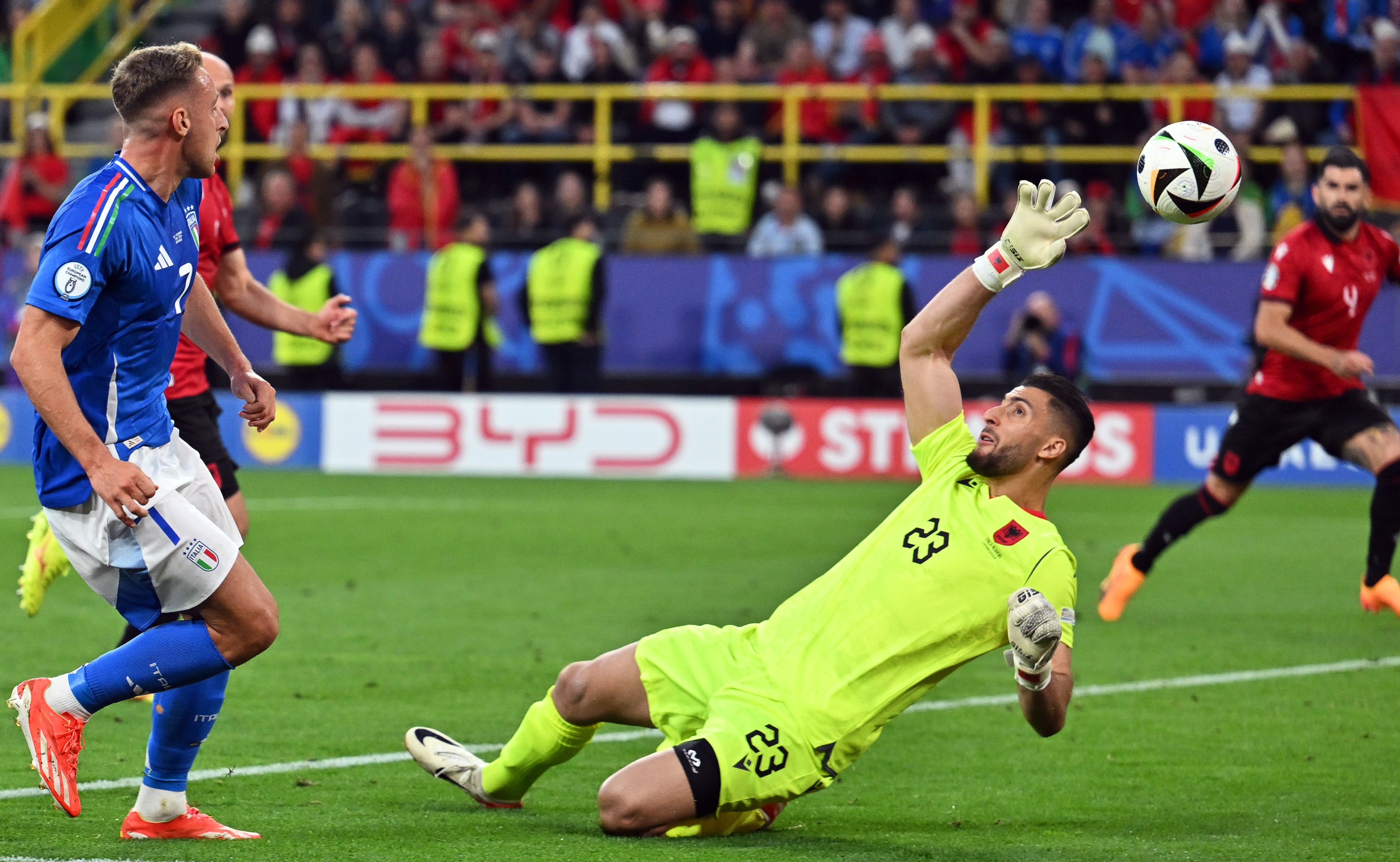 EURO 2024, rezultate 15 iunie: cel mai rapid gol din istoria turneului. Italia, Spania și Elveția, victorii contra Albaniei, Croației și Ungariei