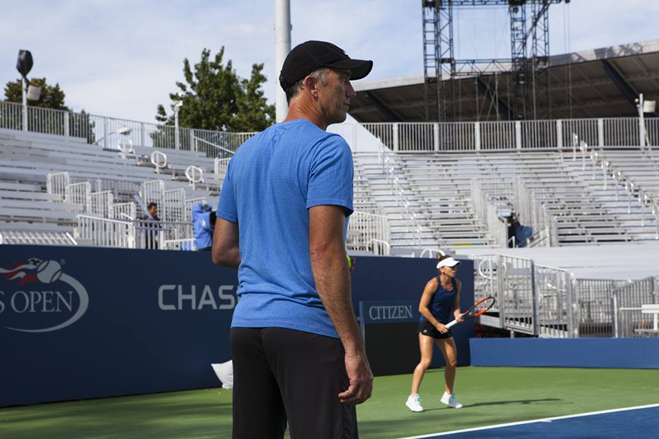 Întâlnire șoc pentru Simona Halep! Cu cine s-a antrenat înainte de US Open