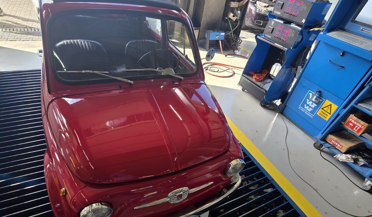 Fiat 500 din 1969 la RAR Iași