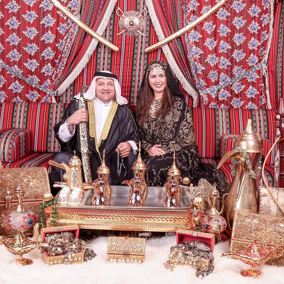 Șeicul Gabi Balint. Fostul mare fotbalist al Stelei, vacanță cu iubita la Dubai | GALERIE FOTO
