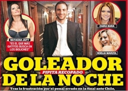Playboy-ul Pipita Higuain s-a ales cu o nouă poreclă: "Marcator de noapte" / GALERIE FOTO HOT