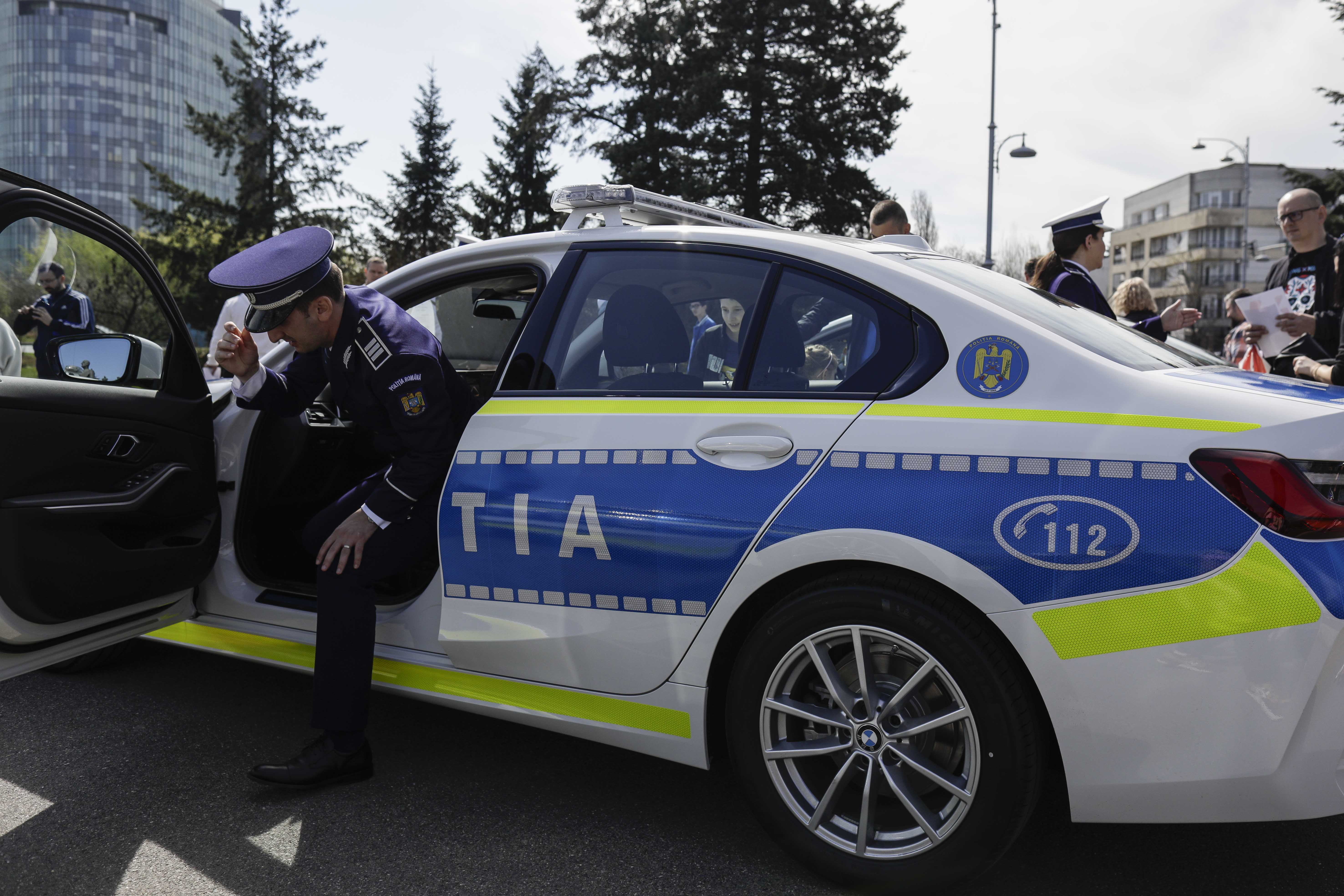 Cum arată BMW-urile achiziționate de IGPR de la Automobile Bavaria. Mașinile, prezentate astăzi, de Ziua Poliției