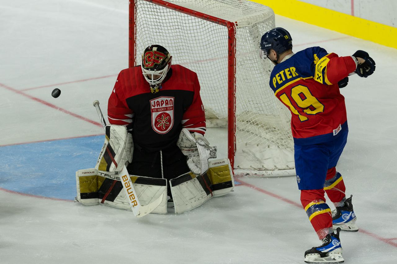 România pierde amicalul cu Japonia, ultimul test înainte de Campionatul Mondial de hochei pe gheață Divizia 1A de la Sfântu Gheorghe