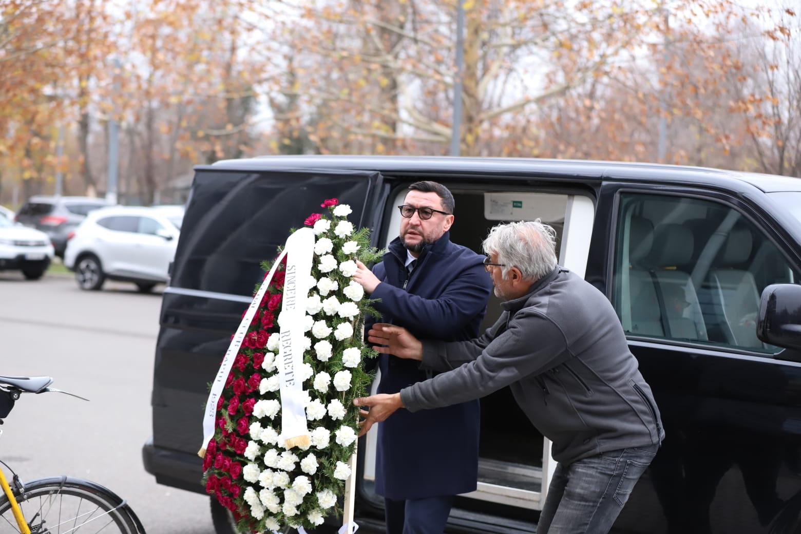 Primele imagini de la Arena Națională. Sicriul cu Helmut Duckadam a ajuns la sectorul VIP