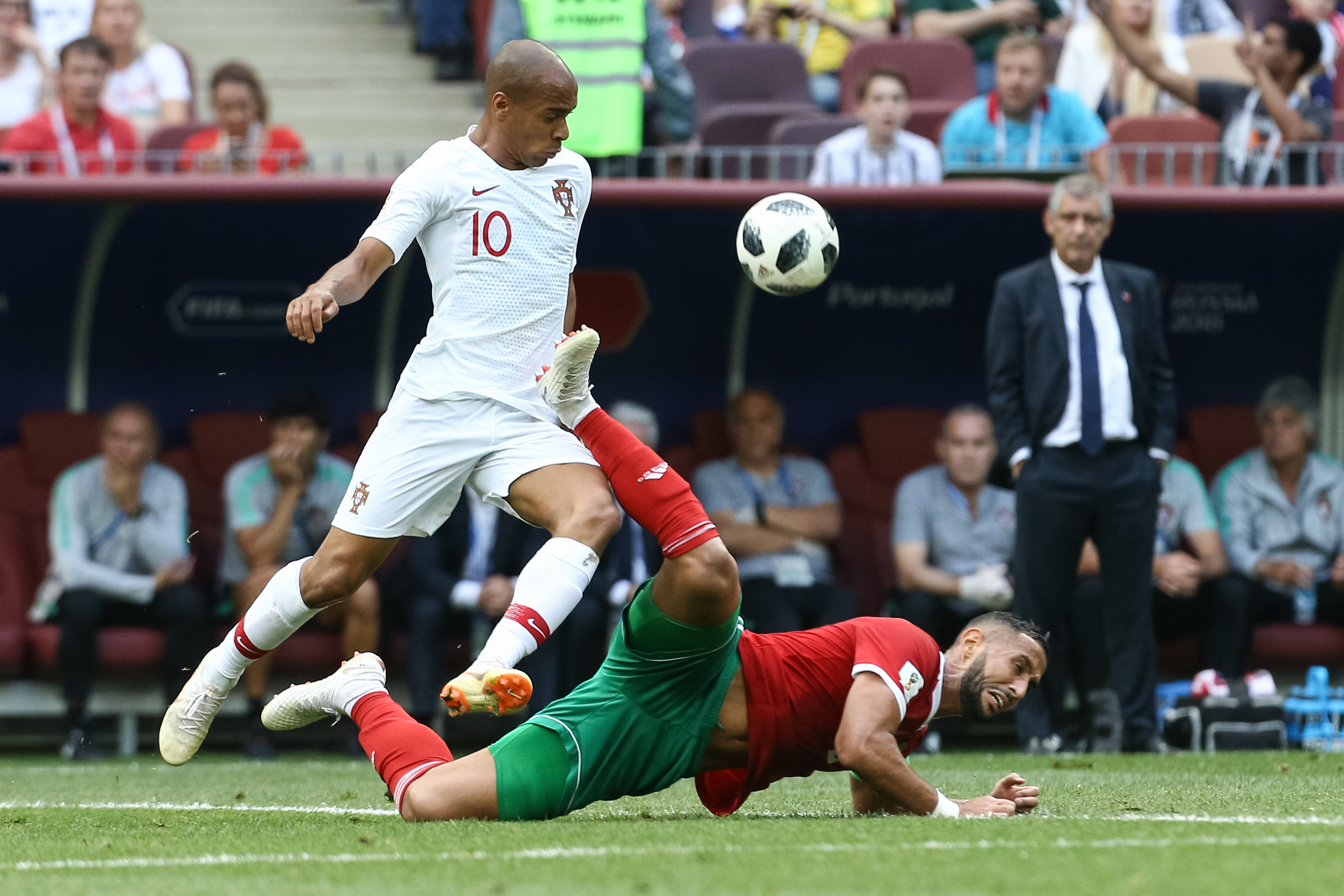 Portugalia - Maroc 1-0, în grupa B de la Campionatul Mondial de fotbal Rusia 2018. Ronaldo a fost decisiv, africanii, care au condus jocul și nu au primit un penalty, sunt eliminați / FOTO&VIDEO