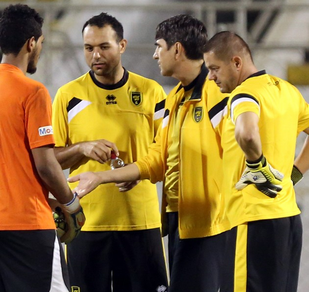 FOTO&VIDEO / Primele imagini cu Piţurcă în treningul echipei Al Ittihad