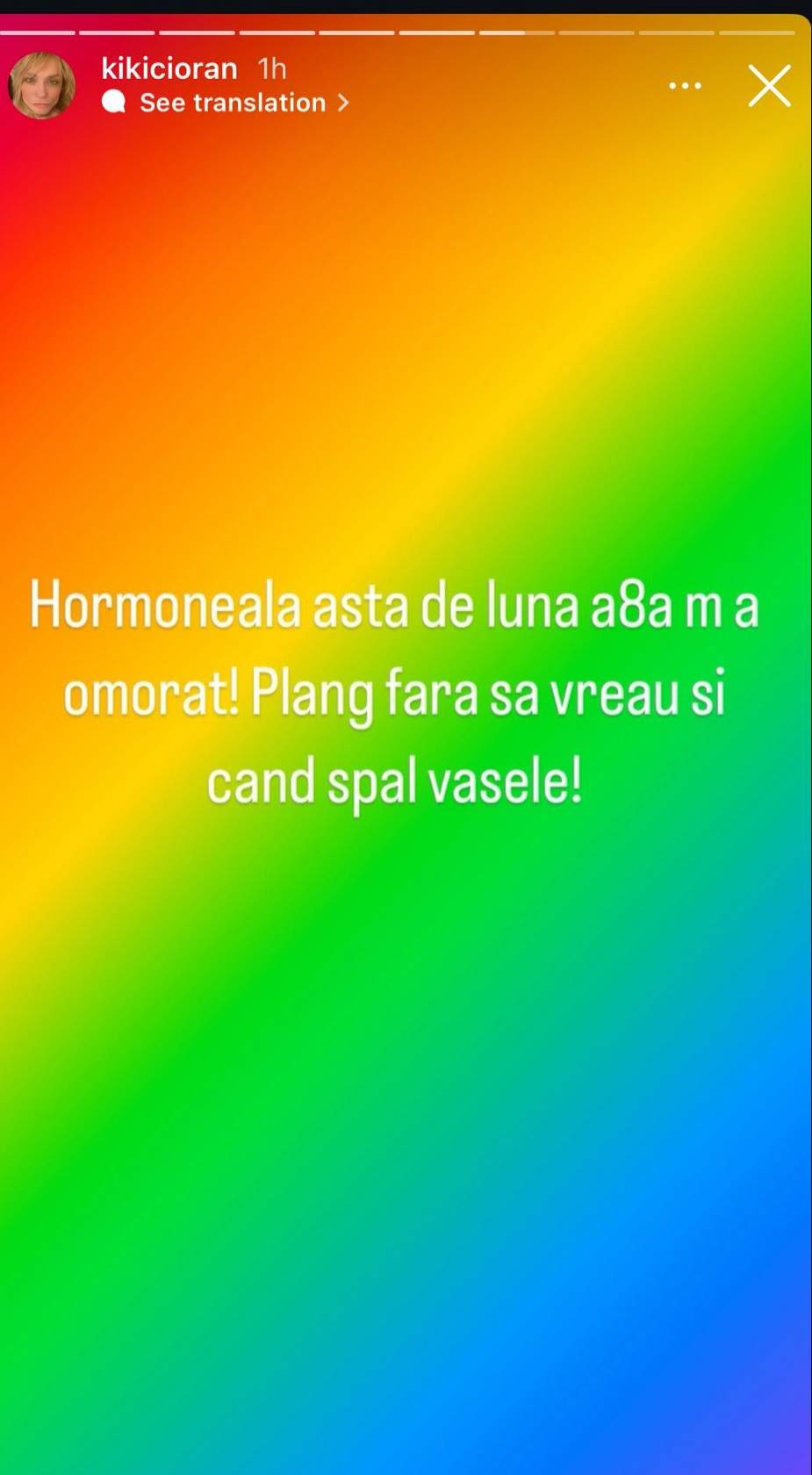 Cu ce probleme se confruntă Cristina Cioran, în luna a opta de sarcină. „M-a omorât. Plâng fără să vreau și când spăl vasele”