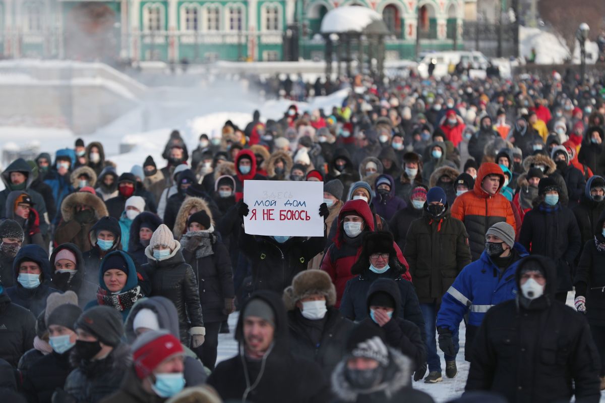 Protestele din Rusia | Peste 2.400 de oameni săltați, printre care și un copil. „Putin e un hoț!” și „Rusia fără Putin!”, au strigat manifestanții