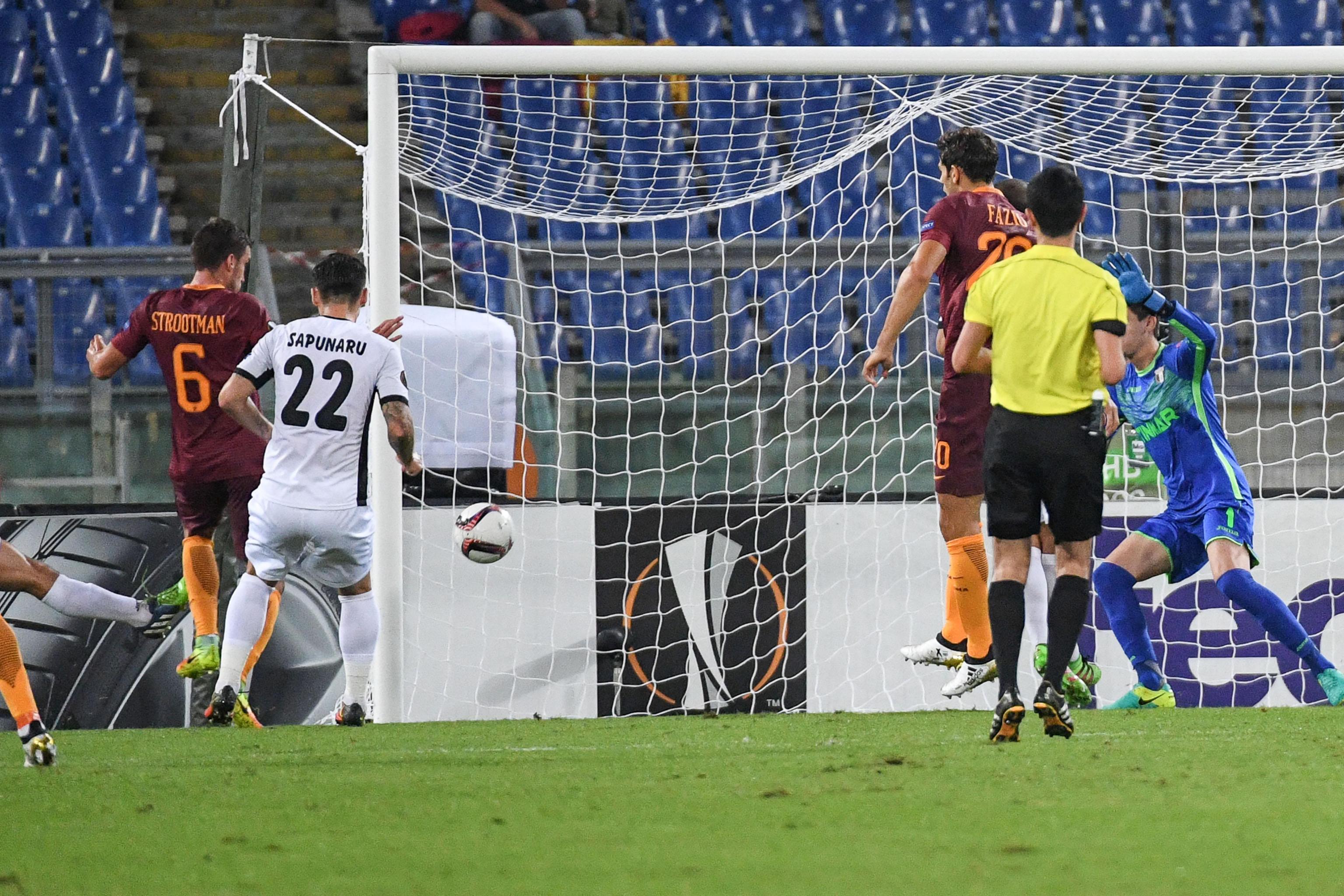 Liga Europa. AS Roma - Astra Giurgiu 4-0. Italienii le-au dat cu ”Stadio Olimpico” în cap campionilor României! / GALERIE FOTO & VIDEO