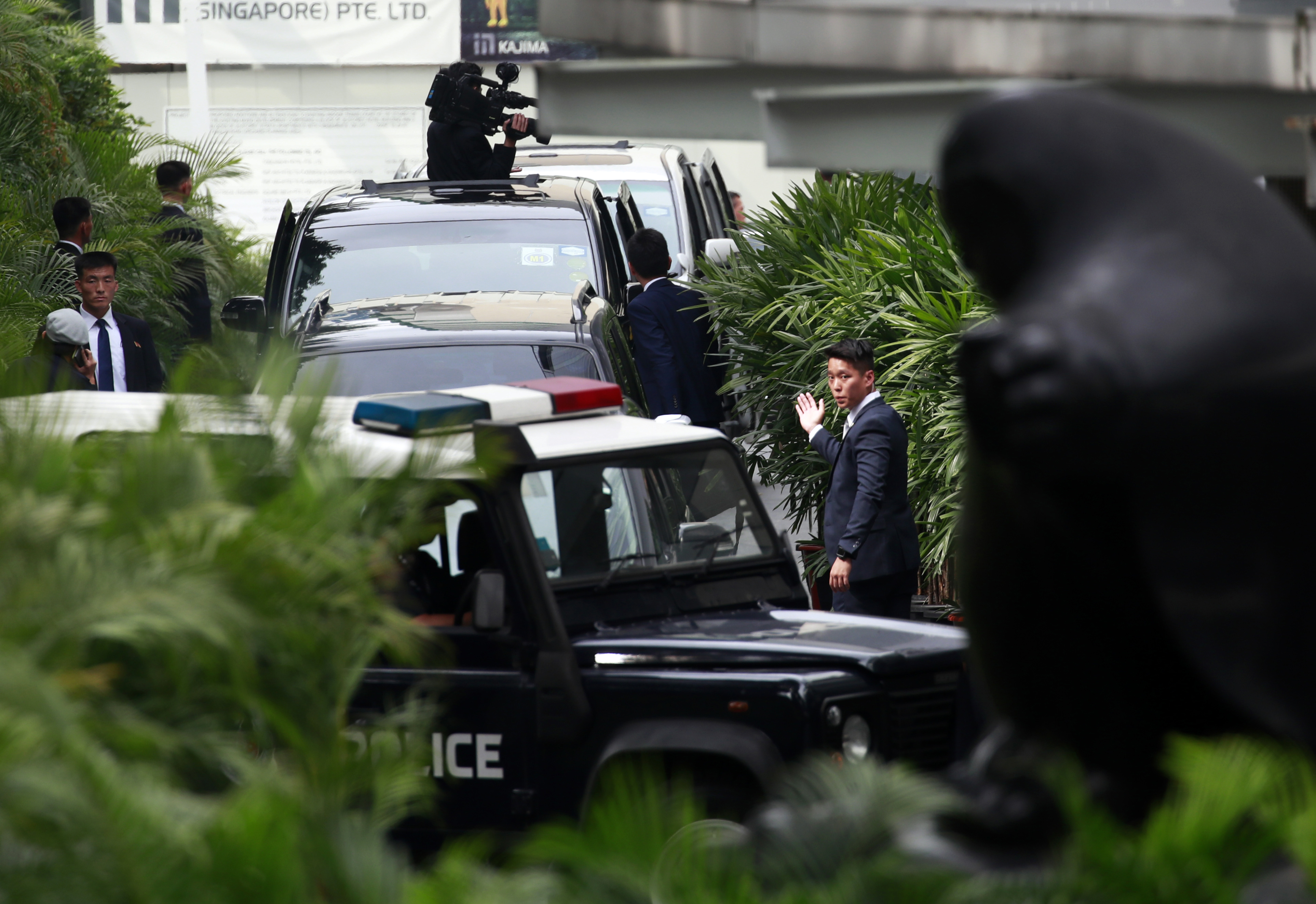 GALERIE FOTO | Kim Jong-un a sosit în Singapore pentru summitul cu Donald Trump