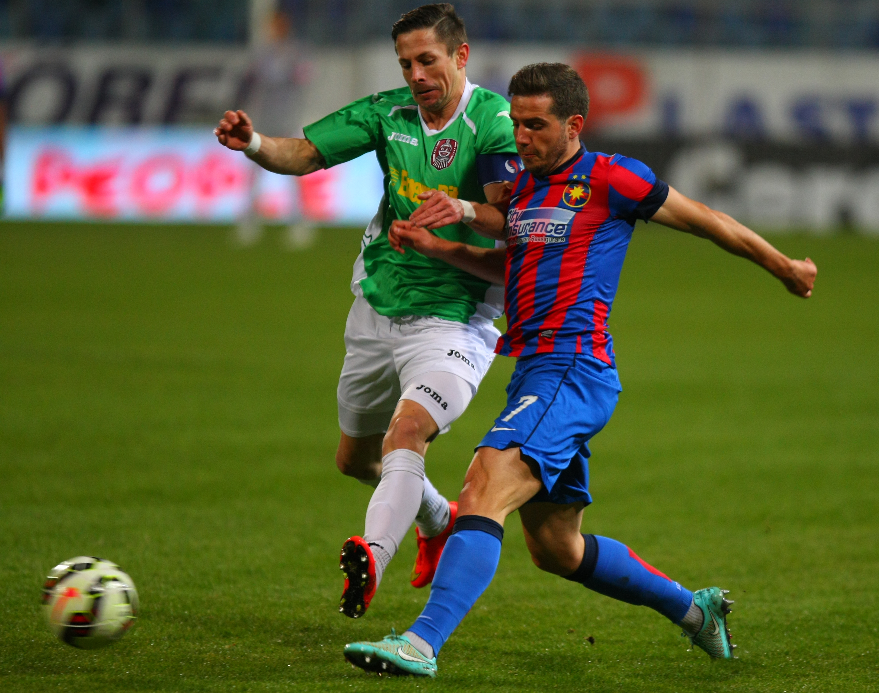Steaua - CFR  1-0. Victorie cuțu-țucu, joc rușinos! Rezistă coafura lui Gâlcă?