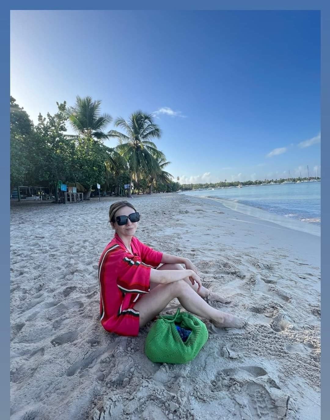 Adela Popescu a ajuns în Republica Dominicană cu Radu Vâlcan și copiii. Cum s-a pozat înainte de filmările „Sunt celebru, scoate-mă de aici!”
