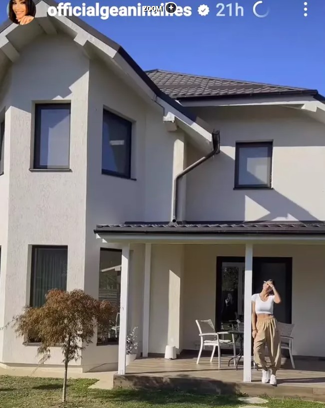 Imagini din casa în care locuiește Geanina Ilieș. Prezentatoarea TV are o vilă ca-n filme