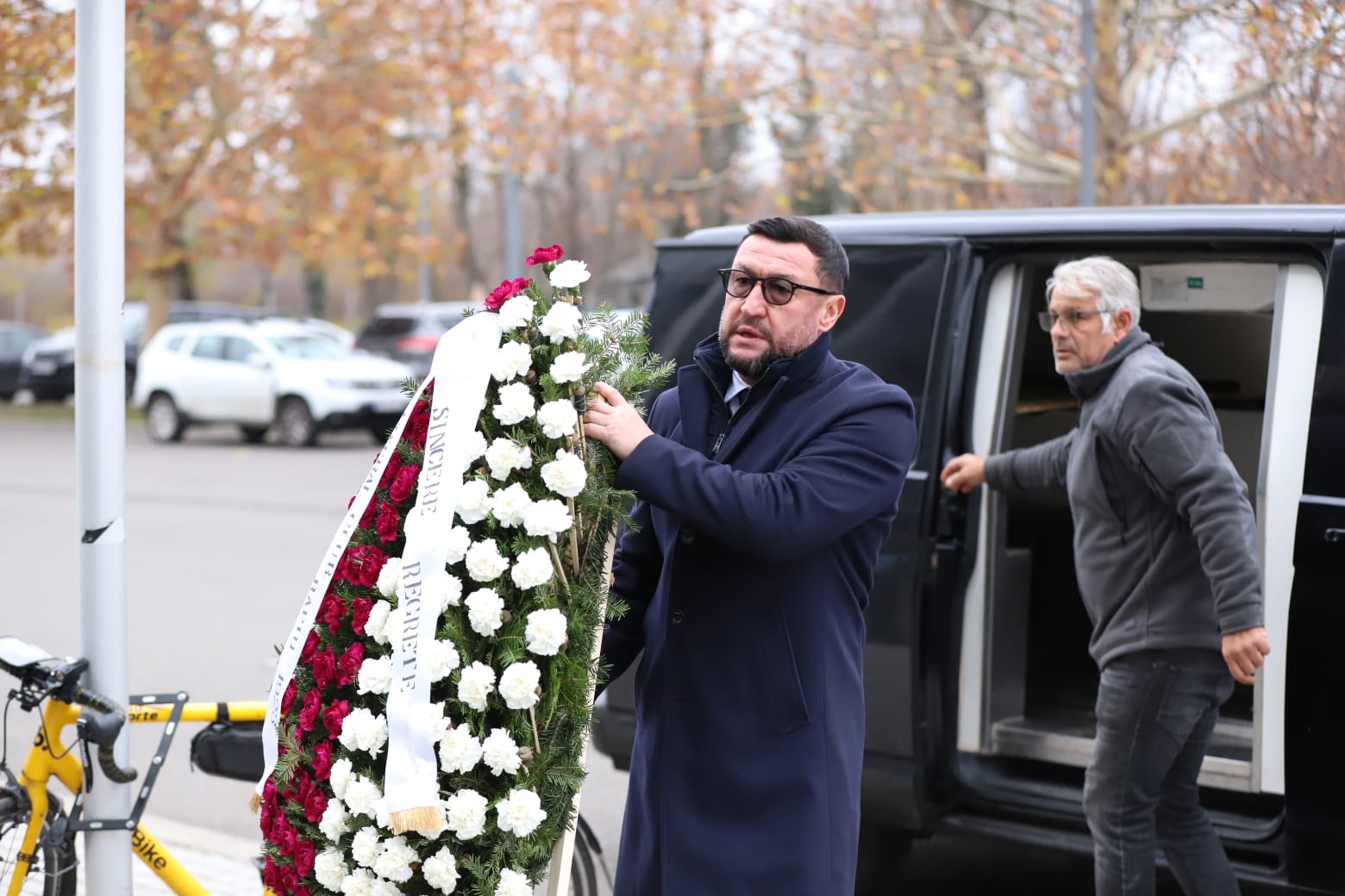 Primele imagini de la Arena Națională. Sicriul cu Helmut Duckadam a ajuns la sectorul VIP