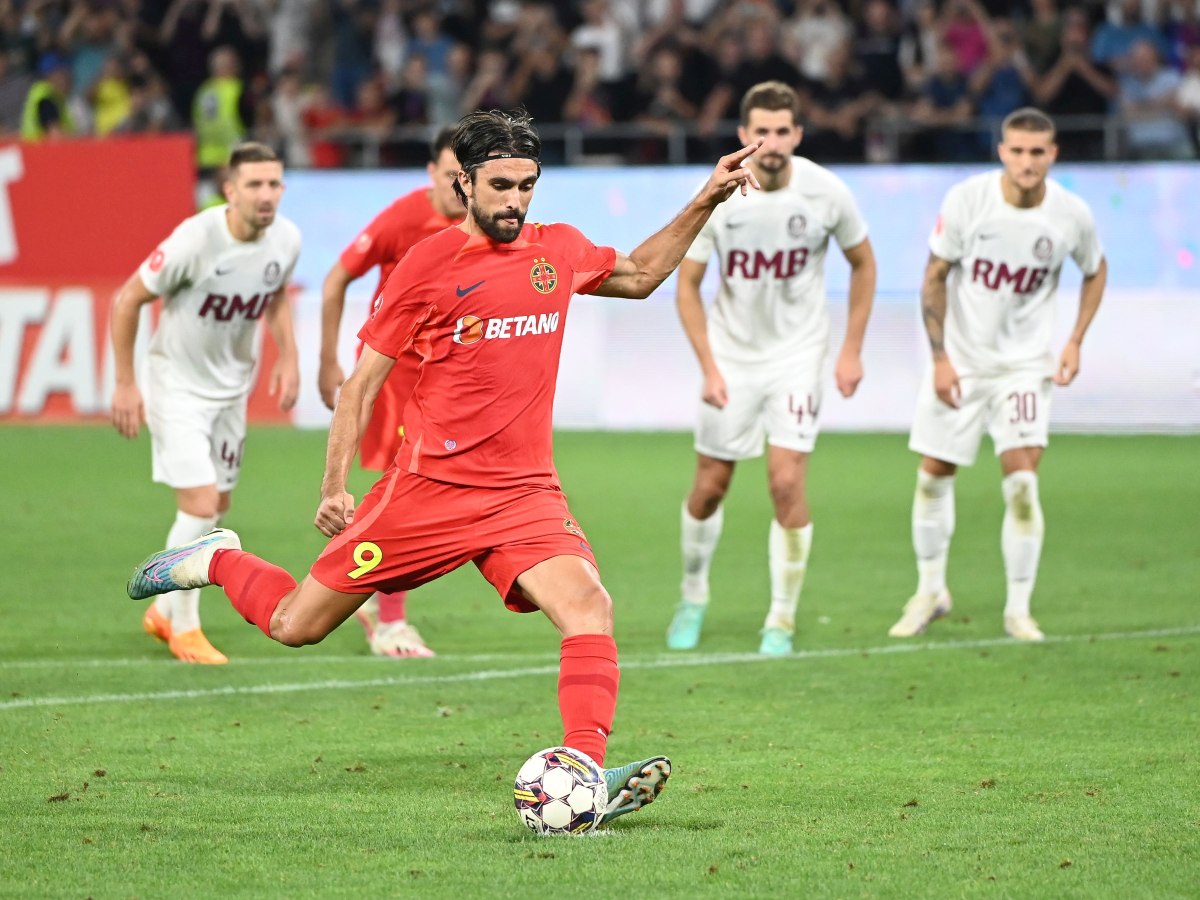 FCSB - CFR Cluj 1-0. Echipa lui Gigi Becali s-a întors cu victorie pe stadionul Steaua, după 8 ani