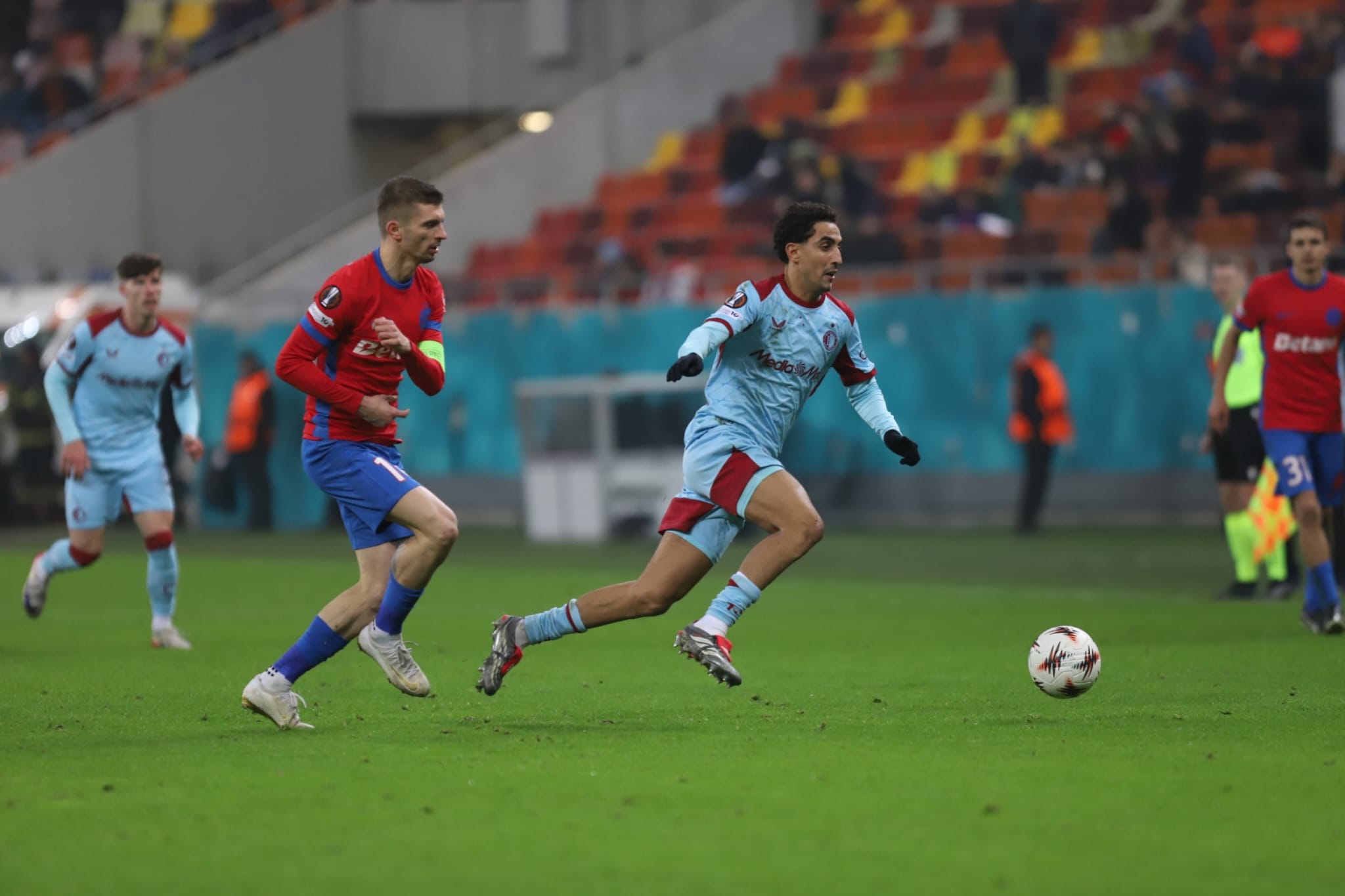 FCSB reușește o remontada de senzație cu Feyenoord și câștigă pe final cu 4-3 după o partidă nebună