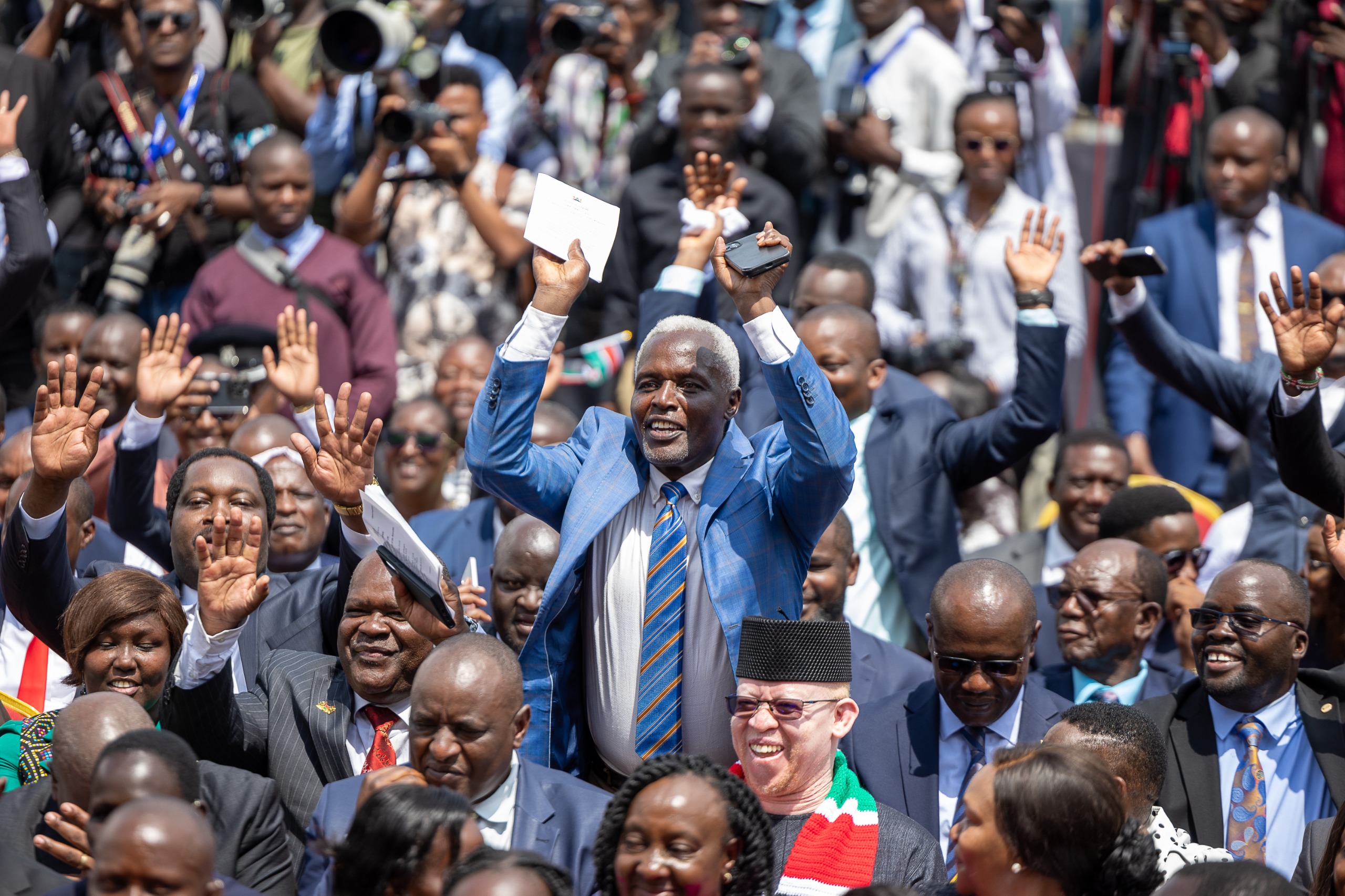 Swearing-in ceremony of Kenya's 3rd Deputy President Kithure Kindiki at KICC, Nairobi on November 1, 2024