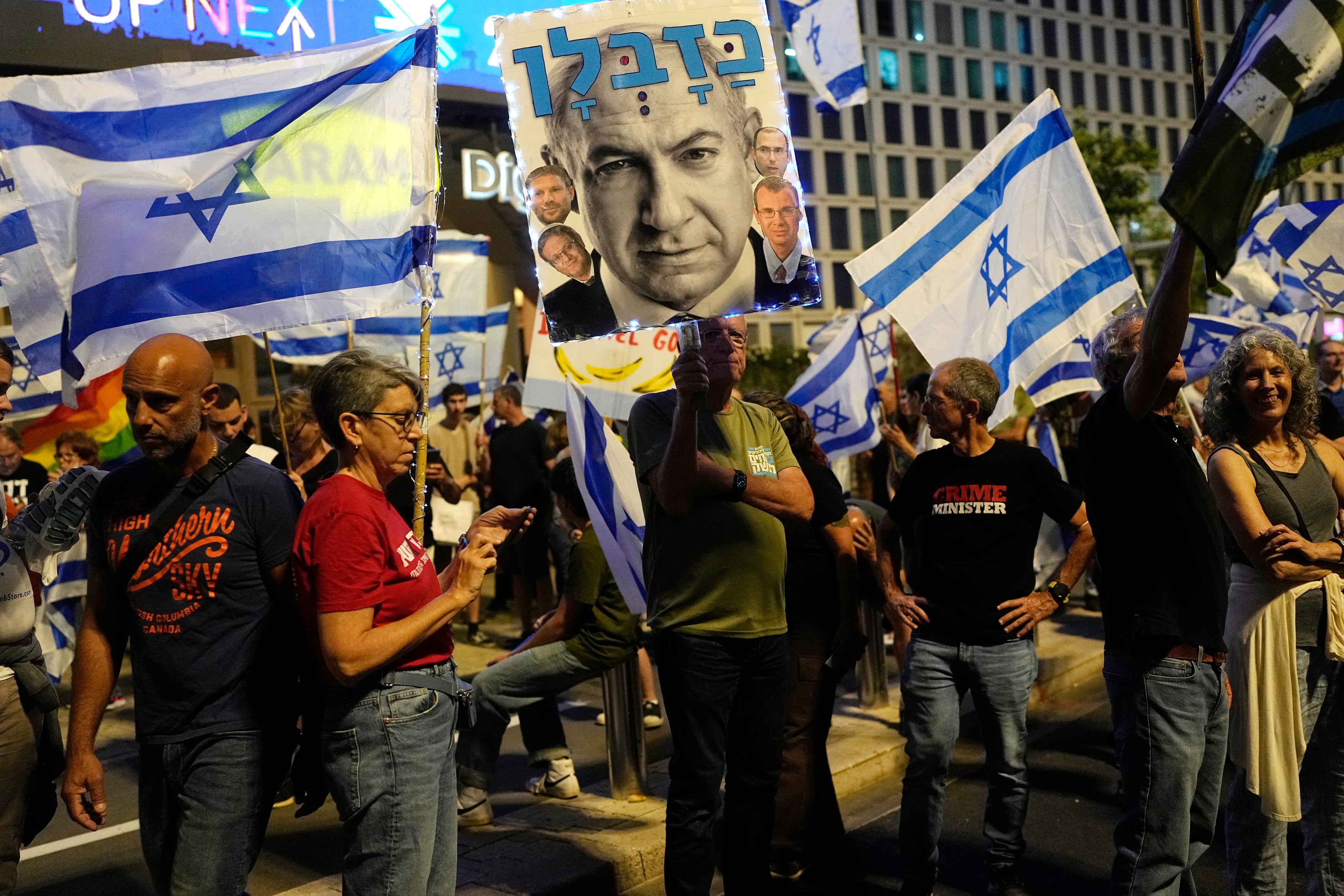 Noi proteste masive în Israel, pentru a 21-a săptămână la rând, împotriva reformei judiciare a lui Benjamin Netanyahu