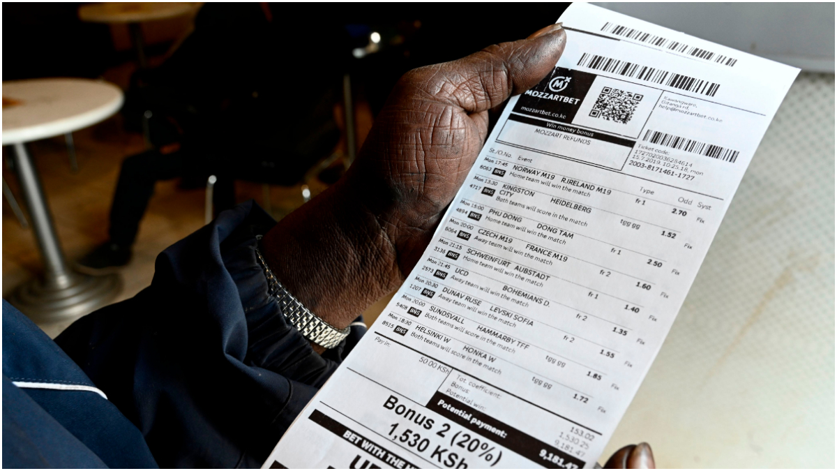 Gamblers' outrage as Kenyan govt deducts 5% tax on all withdrawals from betting wallets