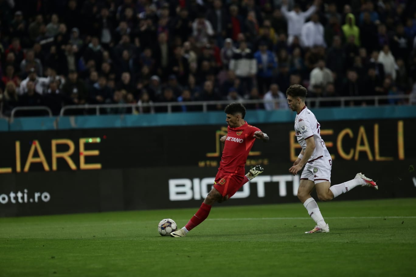 FCSB amână petrecerea de titlu. Remiză cu Rapid, în derby-ul electrizant de pe Arena Națională