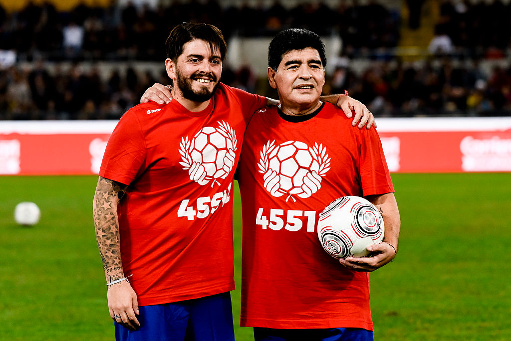 Diego Maradona fia megdöbbentő vallomást tett: „Apámat kirabolták”