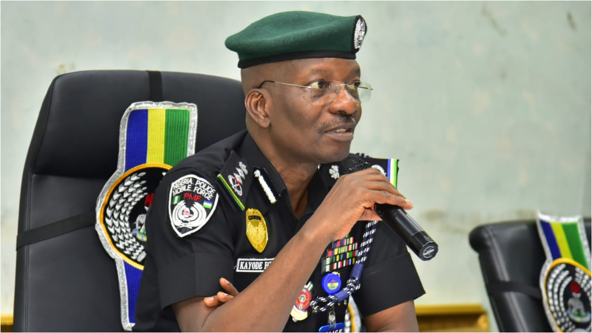 Inspector General of Police, IGP Kayode Egbetokun. [Facebook]