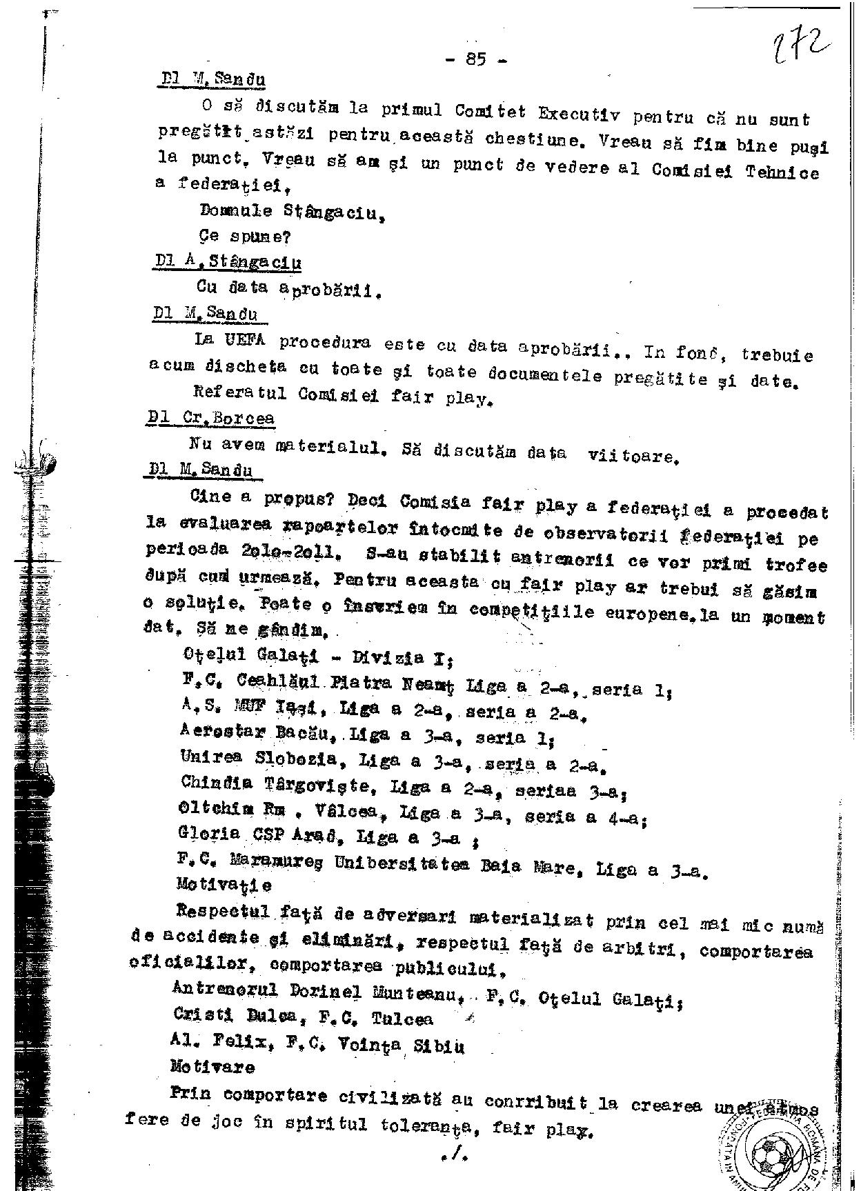 Stenogramă-bombă! Mircea Sandu l-a acuzat într-un CEx din 2011 pe un fost șef al arbitrilor că joacă la pariuri. Reacția celui vizat / EXCLUSIV