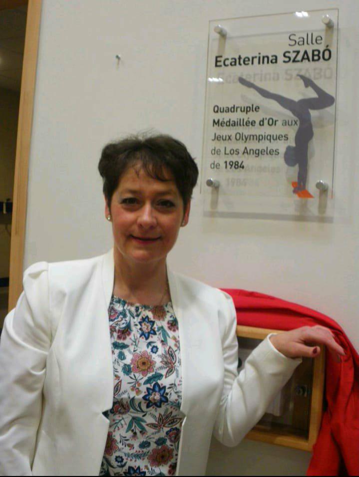 Cum arată azi Kati Szabo, una dintre cele mai mari gimnaste ale României. În vizită la Ambasada României în Franța | FOTO