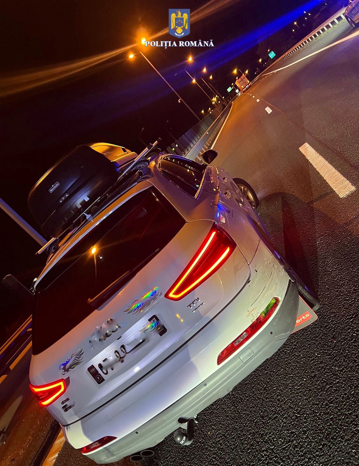 Un șofer din Constanța care a furat o mașină nu a putut fi prins de Poliția din Ungaria și a trecut granița în România. Ce a urmat