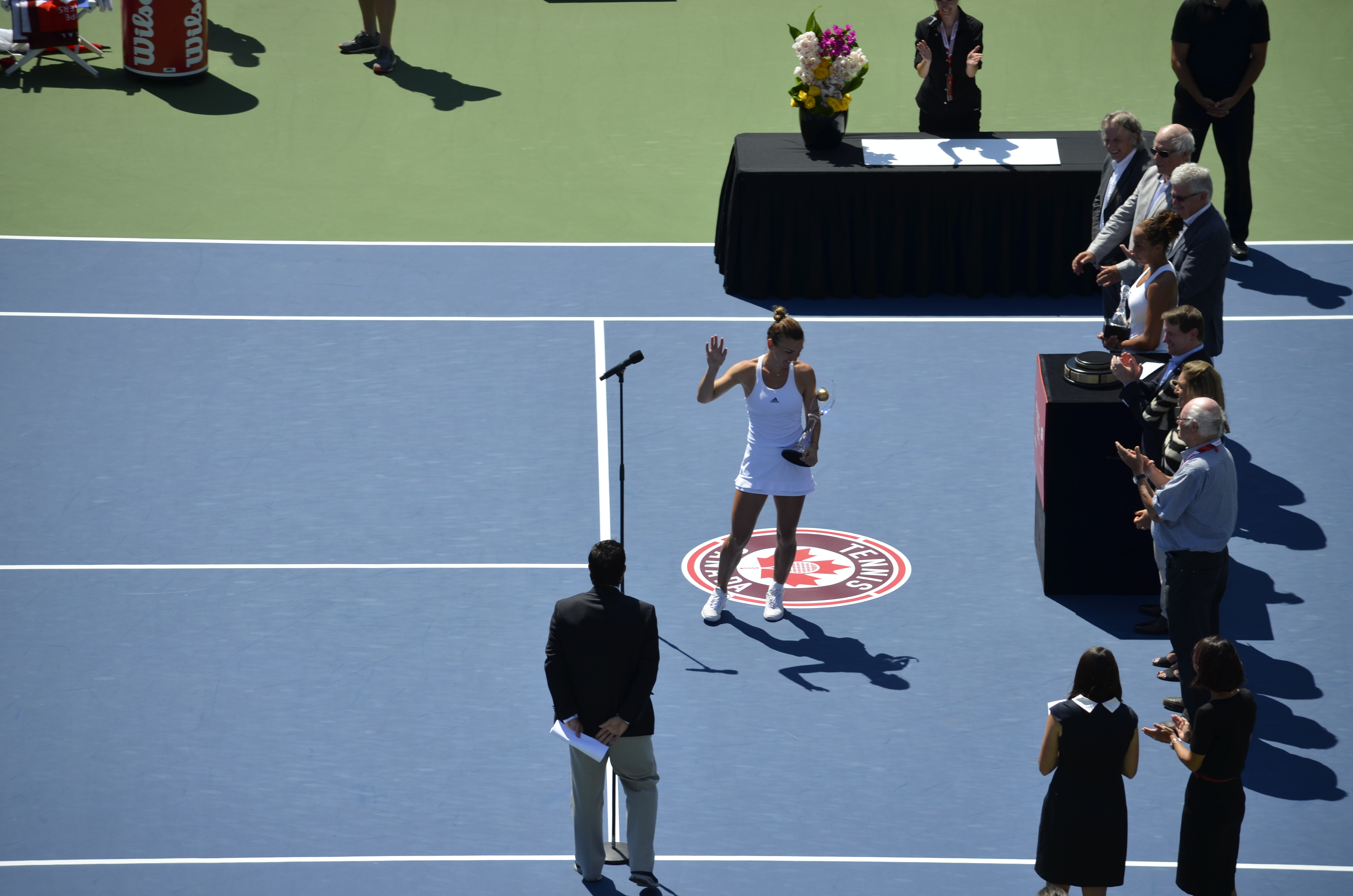 Ce regal la Montreal! Simona Halep a câștigat turneul de simplu, a 14-a a victorie a carierei. Imaginile succesului | FOTO