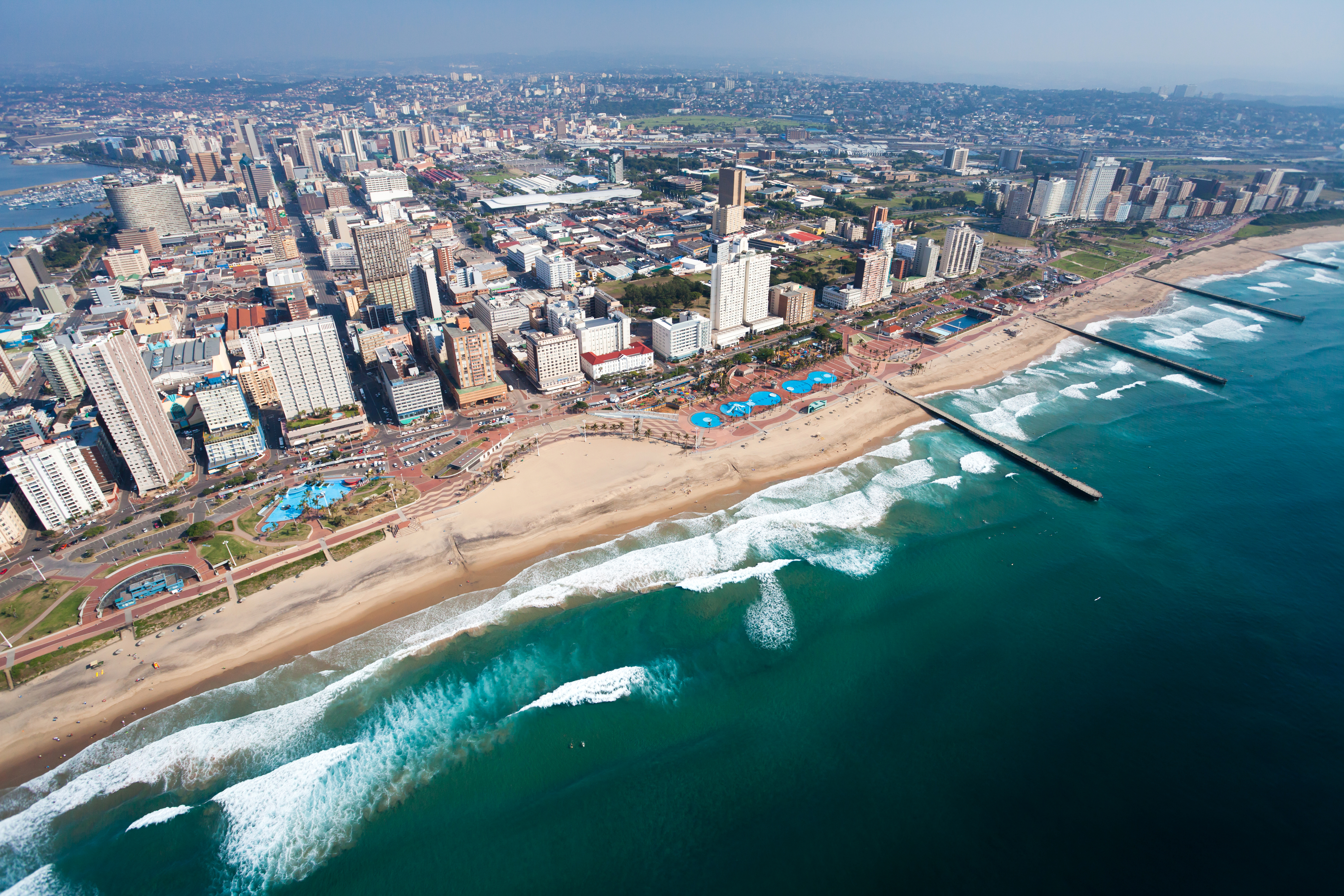 Aerial view of Durban, South Africa. [Stock Photo/Getty Images]